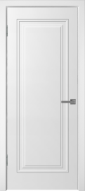 Фото -   Межкомнатная дверь "НЕО-1", пг, белый   | фото в интерьере
