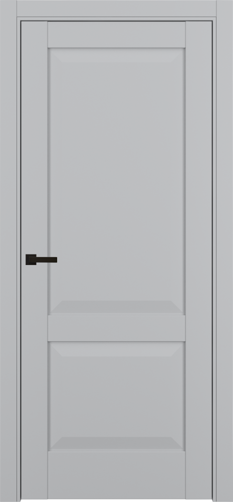 Межкомнатная дверь "DN-2", пг, Shellac Grey