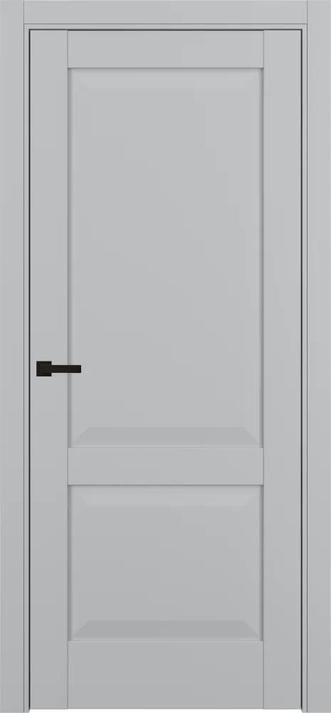 Межкомнатная дверь "DN-2", пг, Shellac Grey