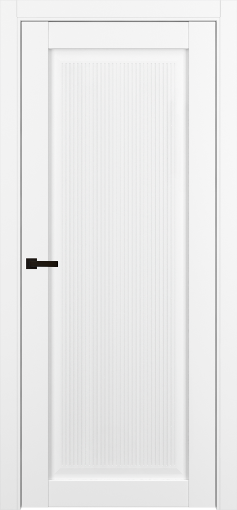 Межкомнатная дверь "DN-4", пг, Shellac White