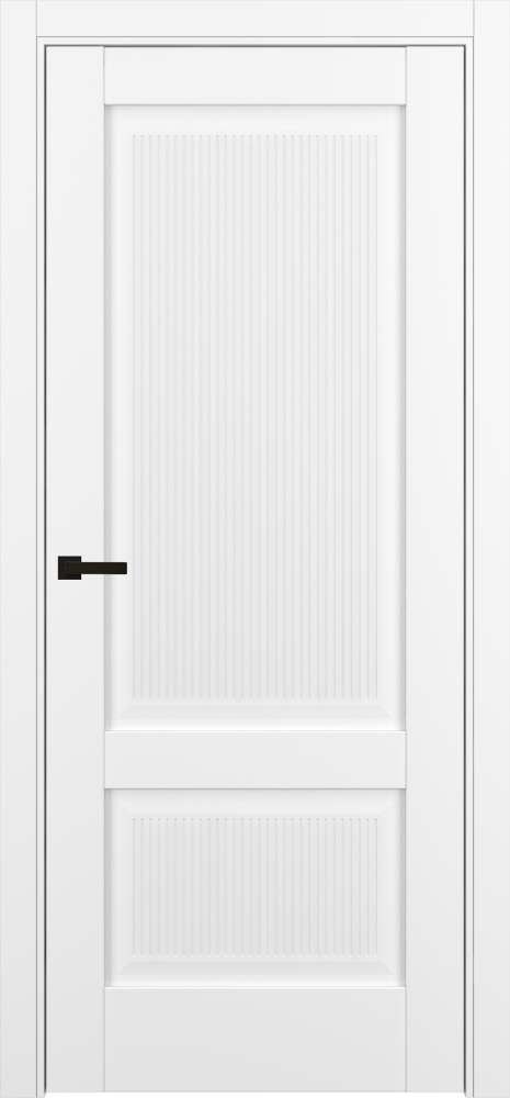 Межкомнатная дверь "DN-5", пг, Shellac White