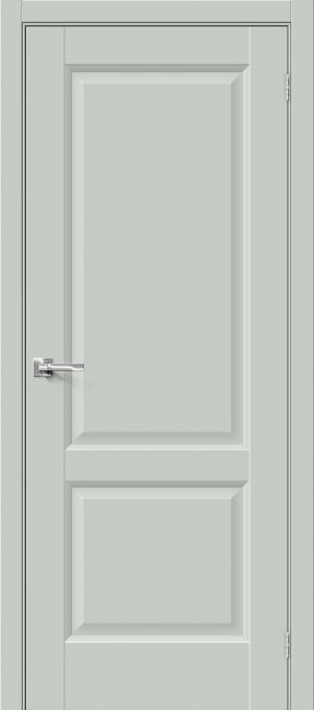 Фото -   Межкомнатная дверь "Неоклассик-32", пг,  Grey Matt   | фото в интерьере
