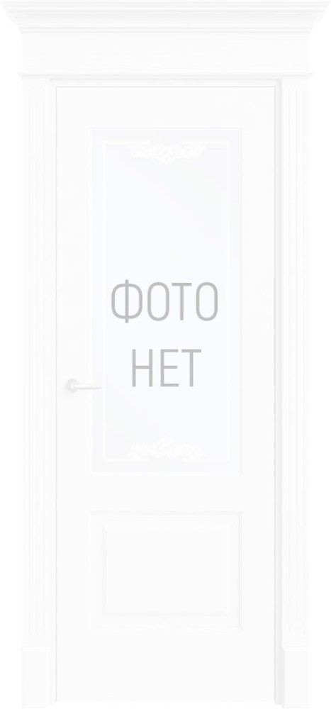Межкомнатная дверь Amore, пг, эмаль белая