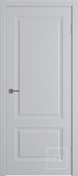 Межкомнатная дверь "Норра 2", пг, светло-серый