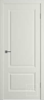 Межкомнатная дверь "Норра 2", пг, Эмаль Магнолия