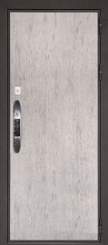 Фото -   Входная дверь "Новатор", с электронным замком   | фото в интерьере