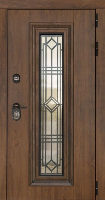 Фото -   Металлическая дверь "Отта", с терморазрывом   | фото в интерьере