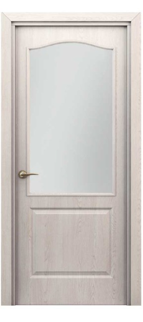 Фото -   Межкомнатная дверь "ПАЛИТРА 11-4", по, дуб паллада   | фото в интерьере