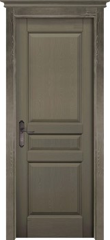Межкомнатная дверь "ПАНДОРА", пг, олива, Браш сосна