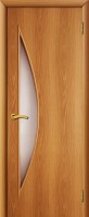 Фото -   Межкомнатная дверь "Парус", по, миланский орех   | фото в интерьере