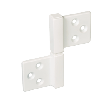 Петля карточная Morelli CH-S 85X82 SC, хром матовый (одна штука)