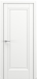 Фото -   Межкомнатная дверь Неаполь В3, пг, матовый белый   | фото в интерьере