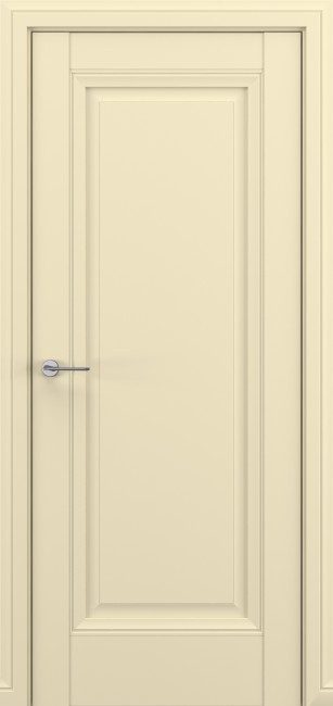 Фото -   Межкомнатная дверь Неаполь В3, пг, матовый крем   | фото в интерьере