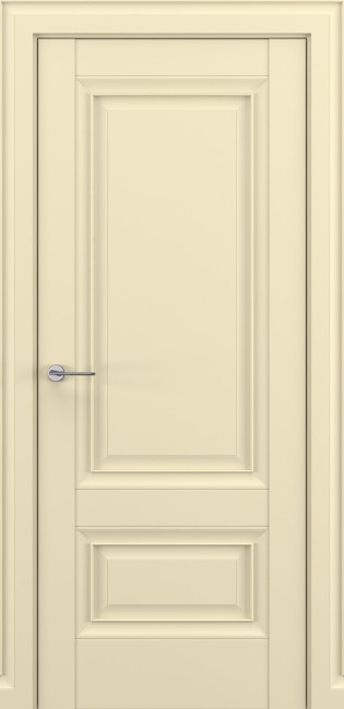 Фото -   Межкомнатная дверь "Турин В1", пг, матовый крем   | фото в интерьере