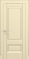 Фото -   Межкомнатная дверь "Турин В1", пг, матовый крем   | фото в интерьере