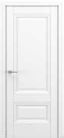 Фото -   Межкомнатная дверь "Турин В3", пг, матовый белый   | фото в интерьере