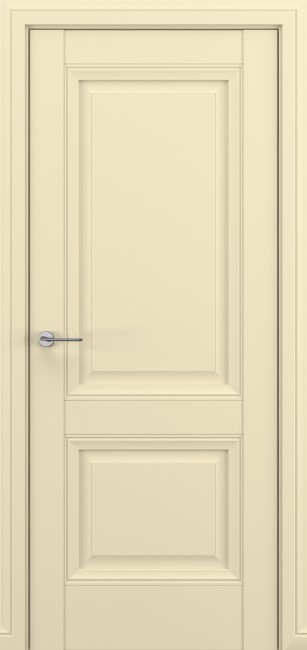 Фото -   Межкомнатная дверь "Венеция В3", пг, крем   | фото в интерьере