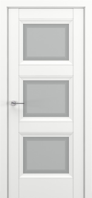 Фото -   Межкомнатная дверь Гранд В2, по, матовый белый   | фото в интерьере