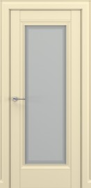 Фото -   Межкомнатная дверь Неаполь В1, по, матовый крем   | фото в интерьере