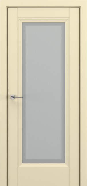 Фото -   Межкомнатная дверь Неаполь В2, по, матовый крем   | фото в интерьере