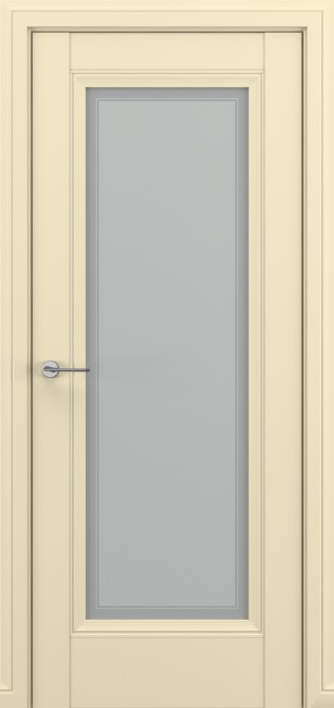 Фото -   Межкомнатная дверь Неаполь В3, по, матовый крем   | фото в интерьере