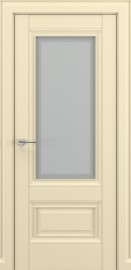 Фото -   Межкомнатная дверь "Турин В1", по, матовый крем   | фото в интерьере
