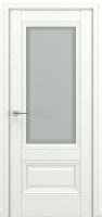 Фото -   Межкомнатная дверь "Турин В3", по, матовый белый   | фото в интерьере