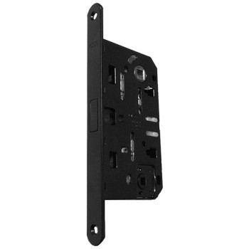 Замок  AGB MEDIANA POLARIS, магнитная защелка под цилиндр , черный матовый.