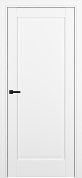 Межкомнатная дверь "DC-1", пг, Shellac White