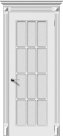 Фото -   Межкомнатная дверь "Порта 2", по, белый   | фото в интерьере