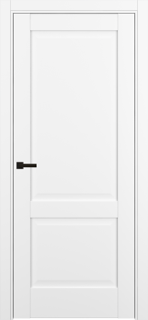 Межкомнатная дверь "DC-2", пг, Shellac White