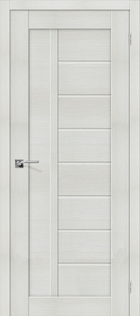 Фото -   Межкомнатная дверь "Порта-26", пг, Bianco Veralinga   | фото в интерьере