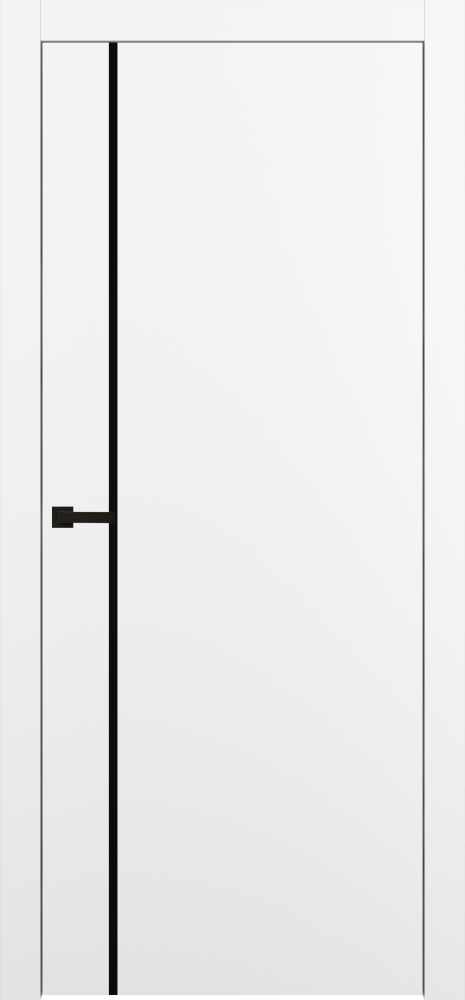 Межкомнатная дверь " DT-50.11 B ", пг, Shellac White