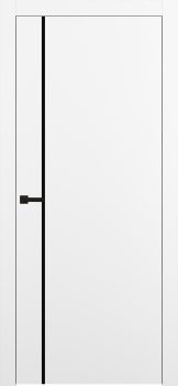 Межкомнатная дверь " DT-50.11 B ", пг, Shellac White