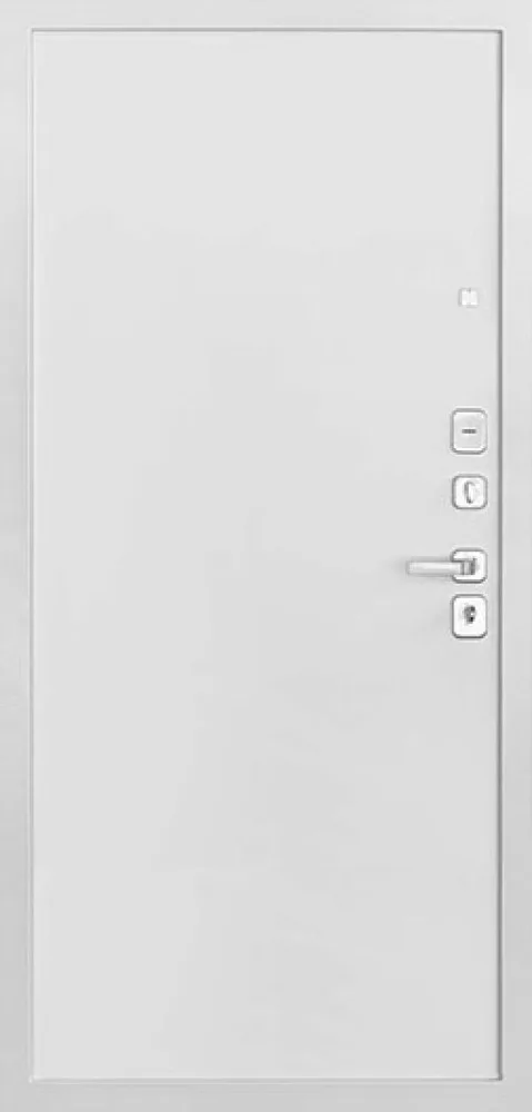 Входная дверь, "Лайн", белый