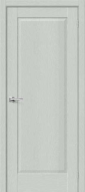 Фото -   Межкомнатная дверь "Прима-10", пг, Grey Wood   | фото в интерьере