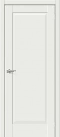 Фото -   Межкомнатная дверь "Прима-10", пг, White Matt   | фото в интерьере