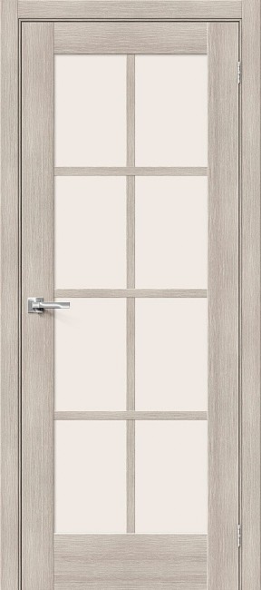 Фото -   Межкомнатная дверь "Прима-11.1", по, Cappuccino Melinga   | фото в интерьере