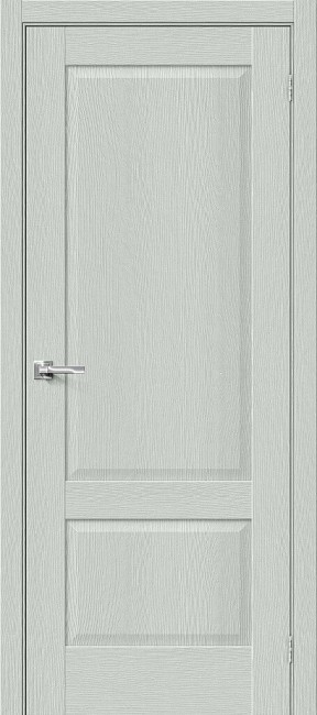 Фото -   Межкомнатная дверь "Прима-12", пг, Grey Wood   | фото в интерьере