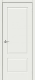 Фото -   Межкомнатная дверь "Прима-12", пг, White Matt   | фото в интерьере