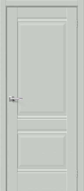 Фото -   Межкомнатная дверь "Прима-2", пг,  Grey Matt   | фото в интерьере