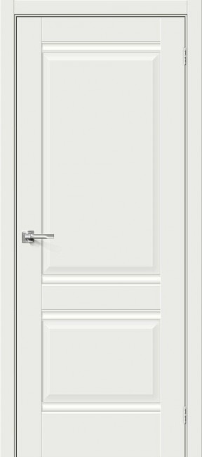 Фото -   Межкомнатная дверь "Прима-2", пг, White Matt   | фото в интерьере