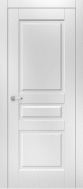 Фото -   Межкомнатная дверь "Прайм", пг, белый   | фото в интерьере
