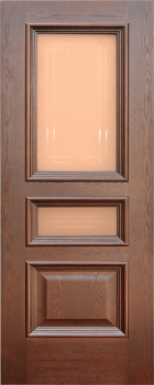 Межкомнатная дверь "Равена", по, дуб коньяк