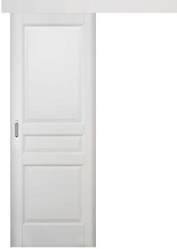 Раздвижная дверь "Гармония", пг, белая эмаль