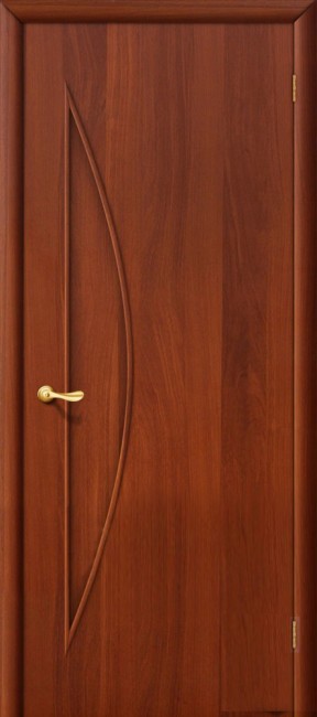 Фото -   Межкомнатная дверь "Парус", пг, итальянский орех   | фото в интерьере