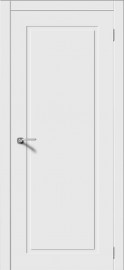 Фото -   Межкомнатная дверь "Сакраменто", пг, белый   | фото в интерьере