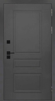 Входная дверь, "Сенатор ПЛЮС SOLID", цвет Cерый нубук soft