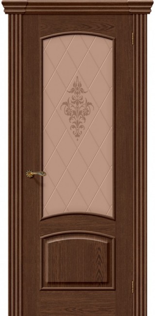 Фото -   Межкомнатная дверь "Амальфи", по, виски   | фото в интерьере