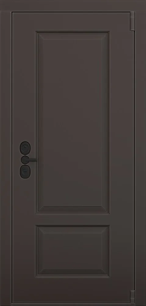 Металлическая дверь "ШЭББИ", Шоколад
